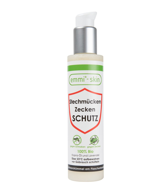 emmi&reg; SKIN Fl&aring;t- og myggeafvisende &ndash; naturlig beskyttelse 150 ml